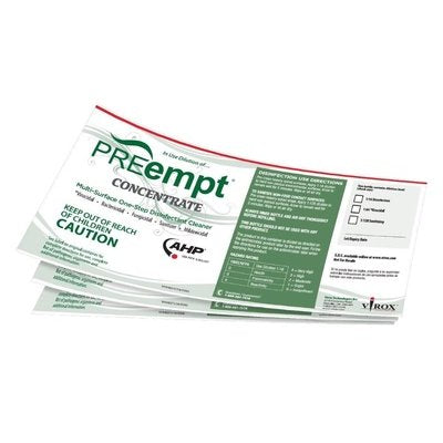 PREEMPT LABELS FOR BOTTLES