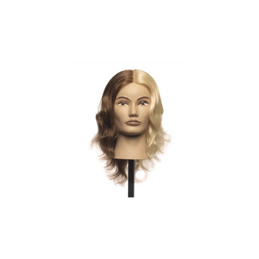 MANNEQUIN BICOLOR 100% HUMAN HAIR